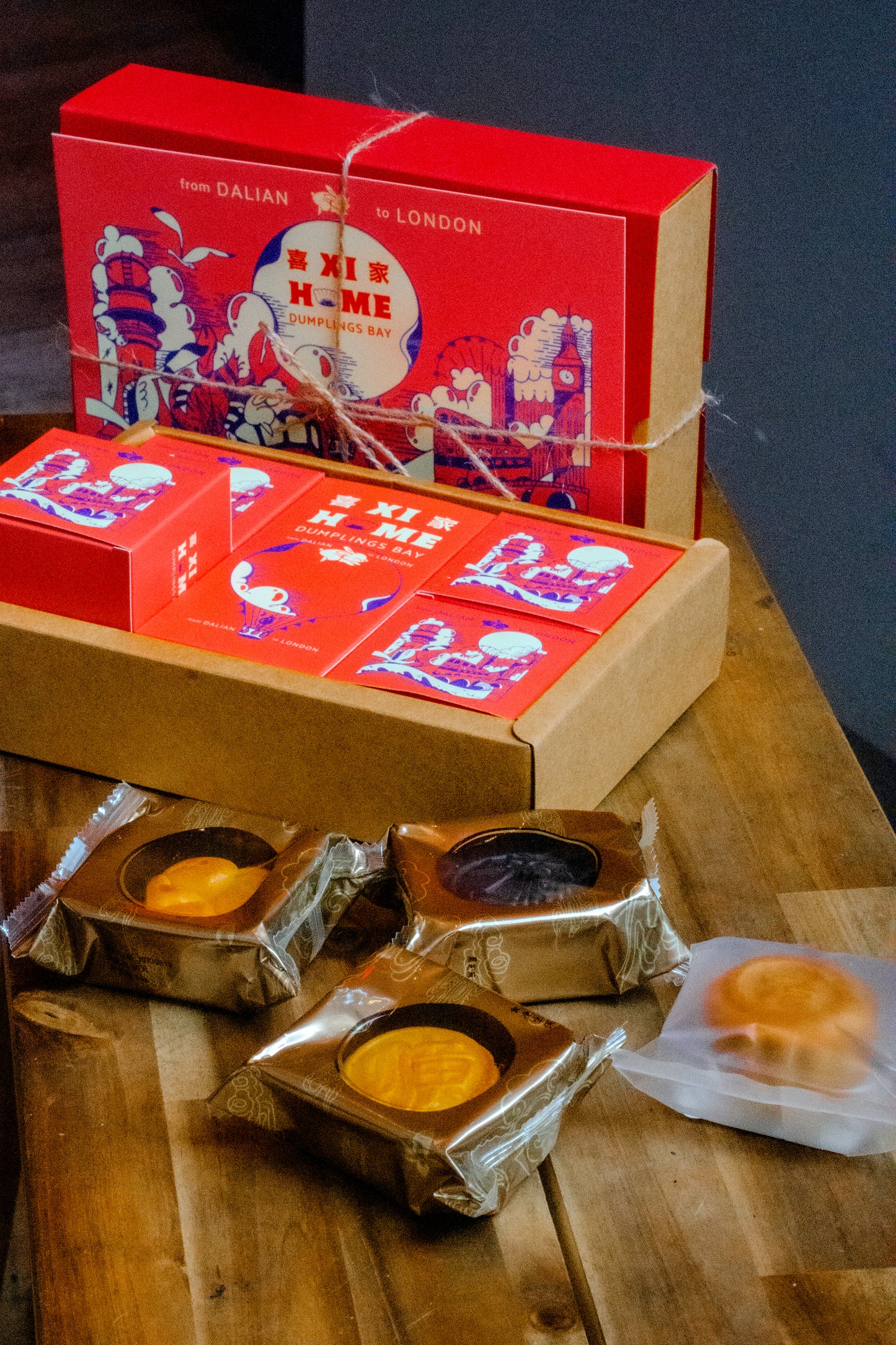 XI HOME DUMPLINGS MOONCAKE BOX